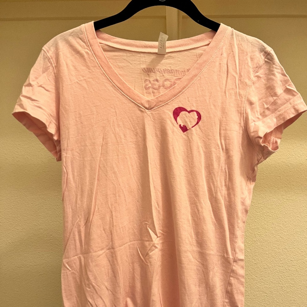 NWOT vanderpump dogs pink shirt